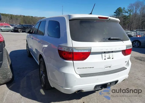 2013 Dodge Durango R/T from USA, damaged, VIN 1C4SDHCT8DC520713